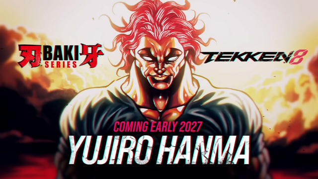Anuncio Yujiro Hanma Tekken 8